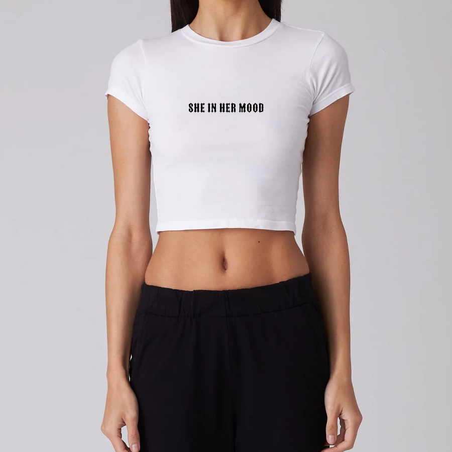 She In Her Mood Crop Top